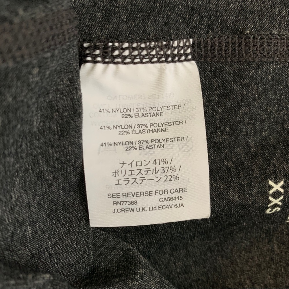 J. Crew High-Waisted Leggings Dark Gray - Picture 5 of 6